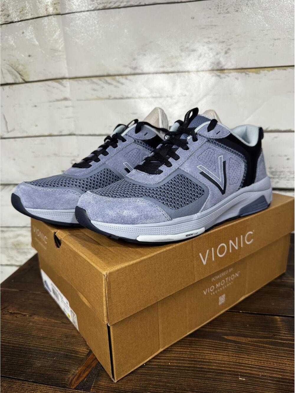 Vionic W Strider Knit Pacific Blue NIB Women's 8.5